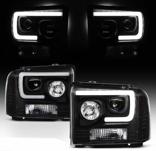 Par Faros Led Ford F250 F350 F450 Super Duty 2005 2006 2007