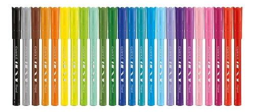 Plumones Rotuladores Lavables Color Peps Ocean Con 24 Maped