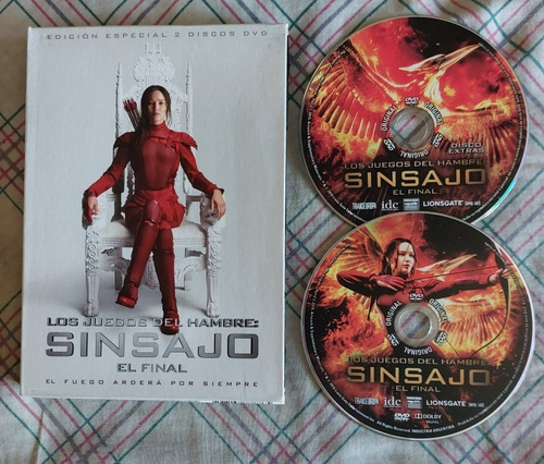 Los Juegos Del Hambre: Sinsajo, El Final Doble Dvd Ed. Esp.