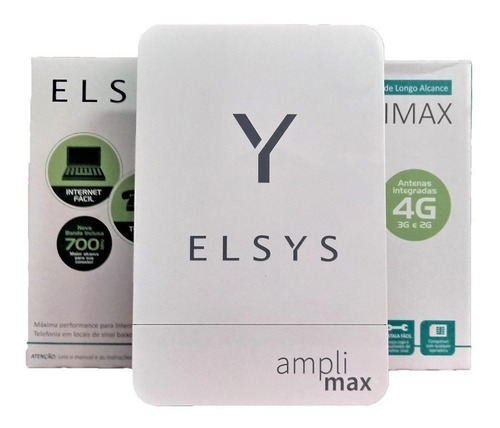 Imagem 4 de 5 de Amplimax Link Internet 4g Elsys Amplificador Roteador Antena