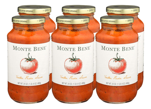 Monte Bene - Salsa De Pasta Marinara Picante - 24 Onzas (paq