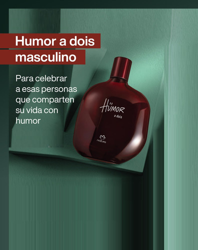 Humor A Dois Eau De Toilette Masculino 75ml Natura