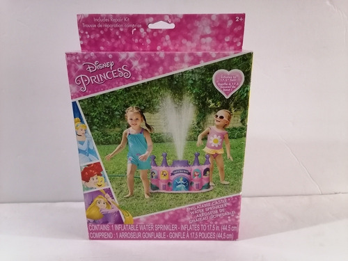 Inflable Disney Princesas Aspersor De Agua Inflable Niñas