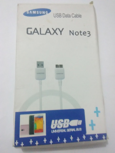 Cable Usb , Samsumg , Note 3 , Nuevo