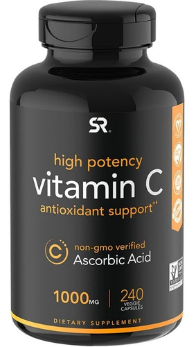 Sr Vitamin C Antioxidante Vegan - Unidad a $983