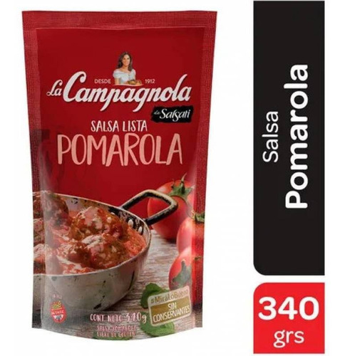 Salsa Pomarola La Campagnola X 340 Gr