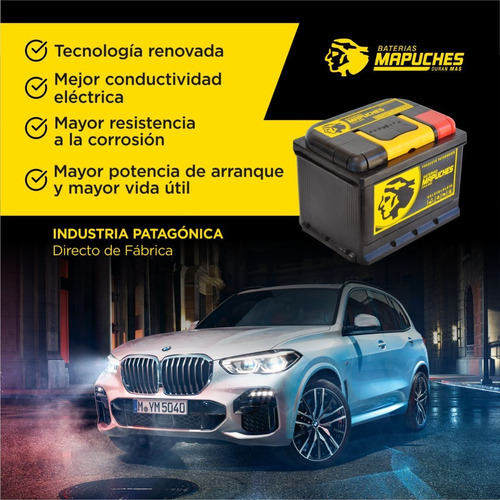 Bateria Auto Mapuches 12 X 65 Amper Reforzada