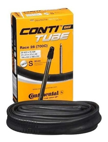 Câmara Ar Continental Race 28 Speed 700 X 18 - 25c S80 80mm