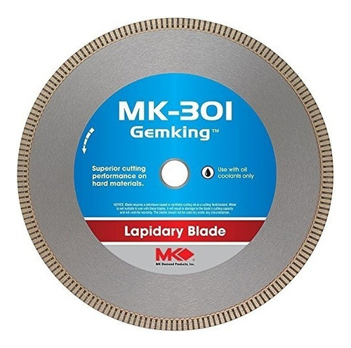 Mk Diamond 166072 Mk-301 Gemking 18 Pulgadas Lapidario Wet C