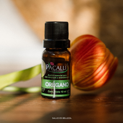 Aceite Esencial De Orégano 100% Puro 10 Ml Pacalli