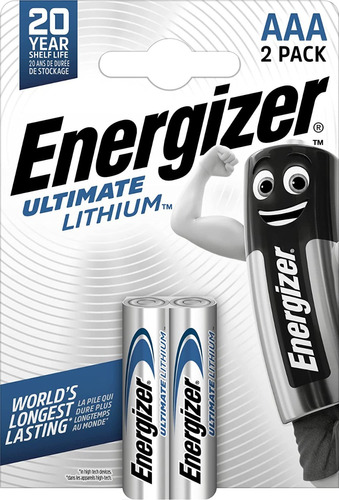 Pila Batería Energizer Aaa Larga Duración Ultimate Lithium