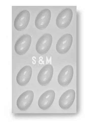 comprar Molde Para Chocolate Huevo De Pascua Craquelado 12 Cavidades