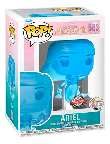 Funko Pop Disney Ariel La Sirenita Forma De Agua Special E.