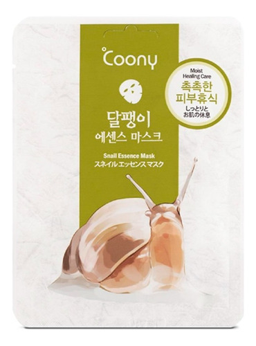 Coony Mascarilla Facial Snail Esencia Caracol Humectacion