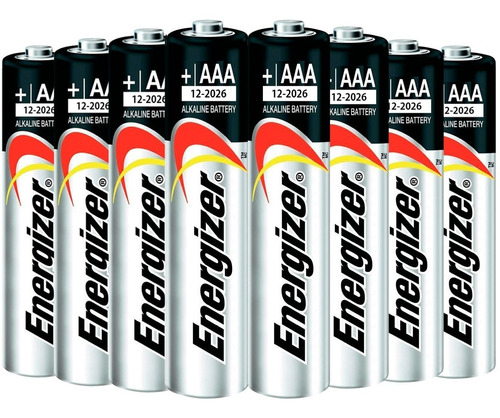 Pilha Energizer Max Power Seal Aaa8 Palito Alcalina De 1,5v