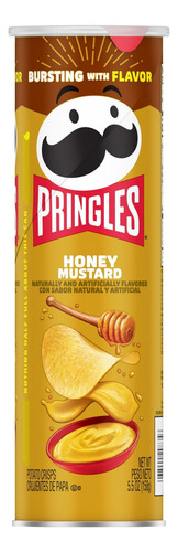 Pringles Honey Mustard Flavored Papas Mostaza Miel Importada