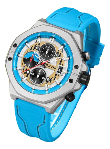 Reloj Para Hombre Marca Extri By T5 Original Pulso Silicona