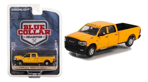 Auto Greenlight (1:64) Bluecollar Ram 3500 2021