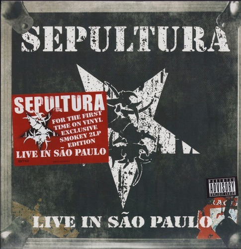 Sepultura Live In Sao Paulo 2lp