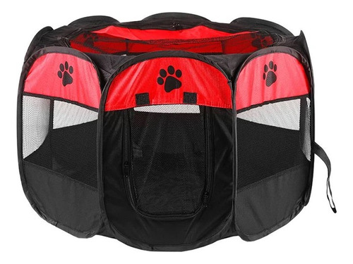 Corral Plegable Grande Para Mascotas Perros Y Gatos