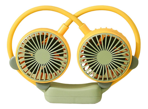 Ventiladores Para Colgar En El Cuello Ventilador De Amarillo