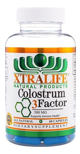 Colostrum 3 Factor - 60 Cápsulas (distribuidor Autorizado)