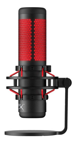 Imagen 6 de 7 de Microfono Pc Gamer Hyperx Quadcast Condensador Negro
