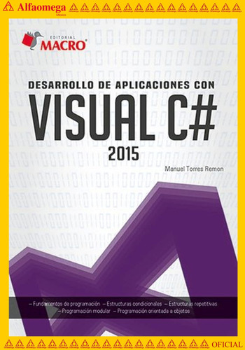 Libro Ao Desarrollo De Aplicaciones Con Visual C# 2015