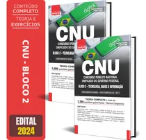 Comprar Apostila Completa Cnu Bloco 2 - Conhecimentos Gerais E Específicos - Tecnologia, Dados E Informação
