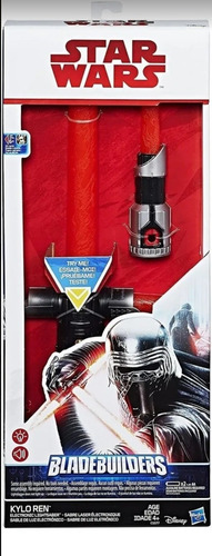 Star Wars: Los Últimos Jedi Bladebuilders Kylo Ren Electroni (Usado)