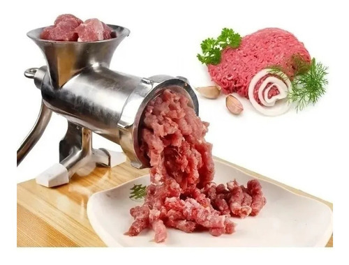Moedor De Carne Moida Maquina De Moer Manual+ Funil Linguiça 0