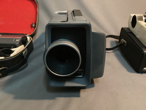 Lote Antiguo Super 8 Chinon. Projector Y Dos Videocamaras (Usado)