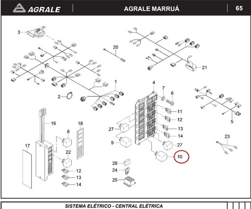 Relé Temporizador Agrale Marruá 6007.011.027.00.9