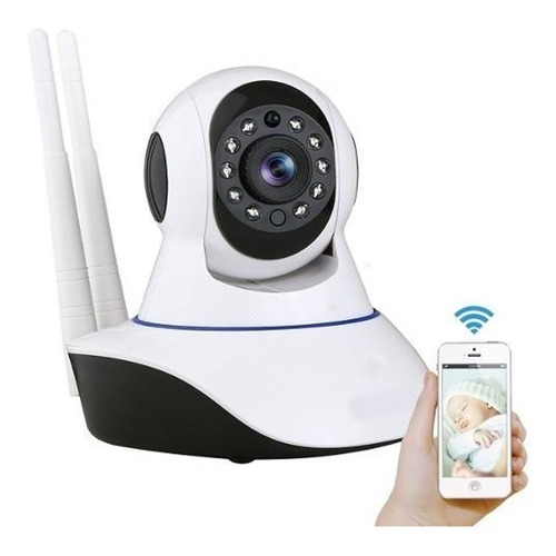 Camara Seguridad Ip Wifi Hd Motorizada Vision Nocturna 360º