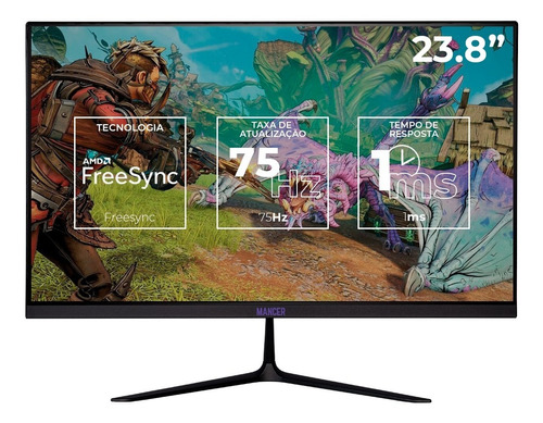 Monitor Gamer Mancer Horizon Z24 23.8 Full Hd, 1ms, 75hz, FreeSync, VGA/HDMI