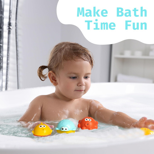 Juego De Juguetes De Pesca De Baño Para Bebés, Juguete Para