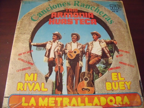 Lp Trio Armonia Huasteca, Canciones Rancheras