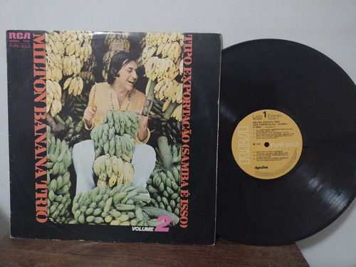 Lp Milton Banana Trio - Tipo Exportação - Samba É Isso 