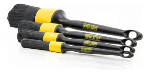 Work Stuff Cepillo De Detallado Negro Stiff 40mm