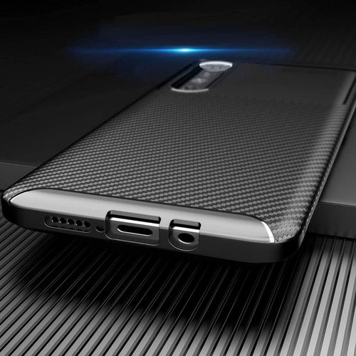 Funda Rugged Carbon Flexible Para Moto E7 Power / E7i Power