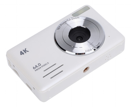 Câmera Digital De Apontar E Disparar 4k 64mp Com Zoom 18x, C
