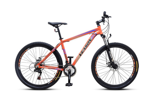 Bicicleta 27.5  Mtb Veason Disco Naranja