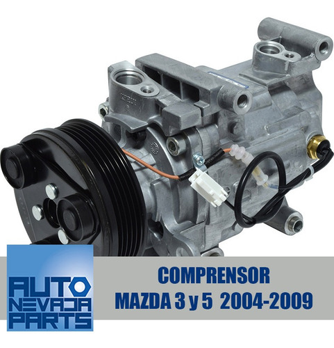 Comprensor De A/c Para Mazda 3 Y 5 Motor 2.0 Años 2004-2009