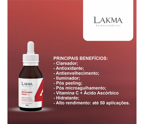 Sérum Para Microagulhamento Vitamina C + Dermaroller 0.5mm