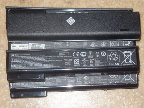 05 Baterias Hp Hstnn-ib4x 55wh, Defeito - No Estado