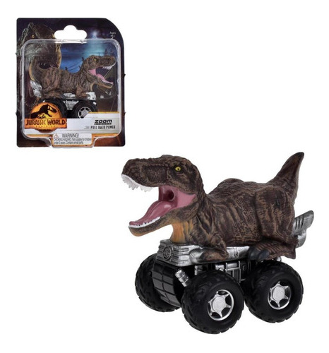 Dinosaurio Vehiculo Pullback Jurassic World Dominion - T-rex