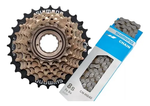 Pacha De 7 Velocidades Con Cadenilla Shimano Combo