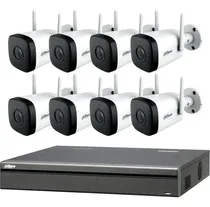 Comprar Kit Seguridad Inalambrico Dahua Nvr 16 + 8 Camaras 3mp Wifi