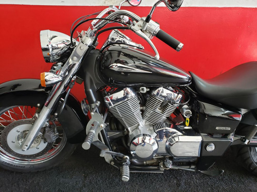 Honda Shadow 750 2006 Preta Preto