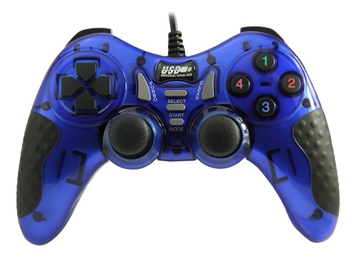 Control Game Pad Joystick Usb Pc Double Shock